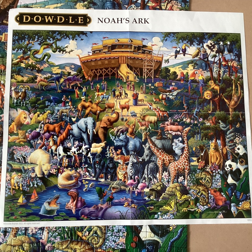 1000pc Puzzle -one piece missing